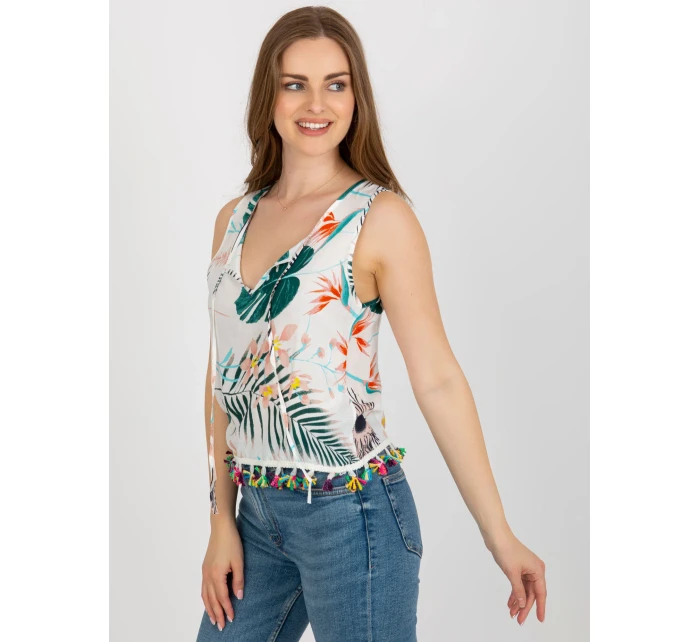 Bluzka AT BZ model 18604924 biały - FPrice