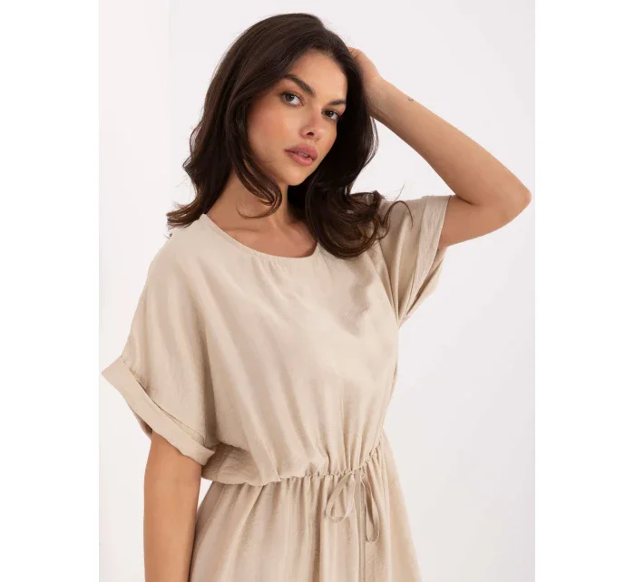 Sukienka MI SK model 21190946 beżowy - FPrice