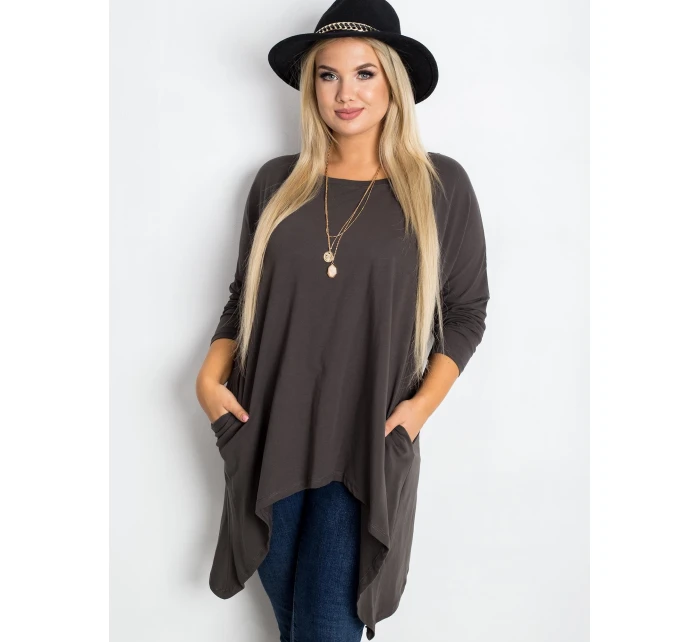 Bluzka RV BZ model 21802898 khaki - FPrice Bluzka RV BZ model 21802898 khaki - FPrice