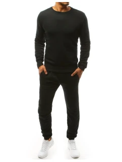 FashionStreet čierna pánska tepláková súprava AX0377