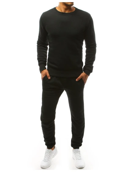 FashionStreet čierna pánska tepláková súprava AX0377