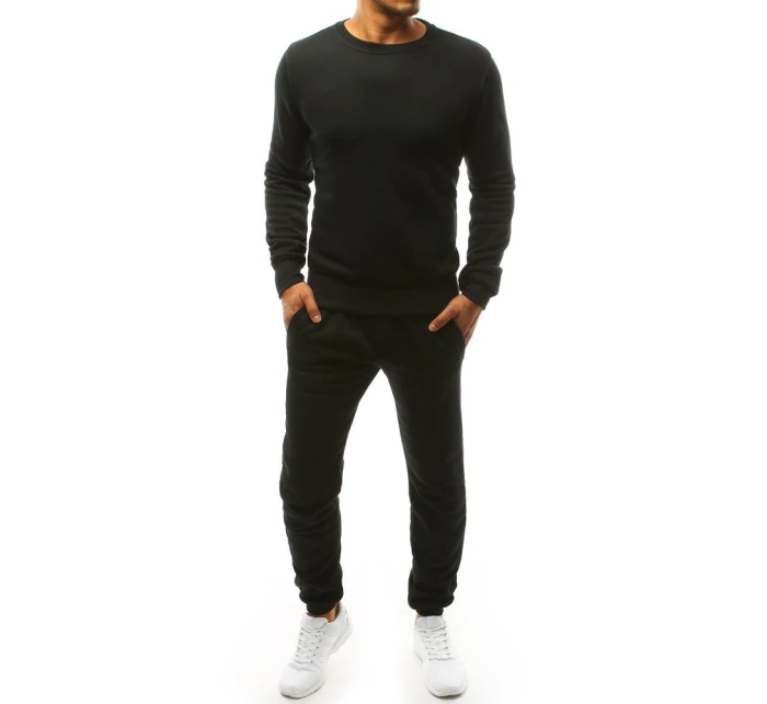 FashionStreet čierna pánska tepláková súprava AX0377