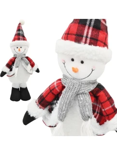DEKORATÍVNY SNEHULIAK 50CM ČERVENÝ