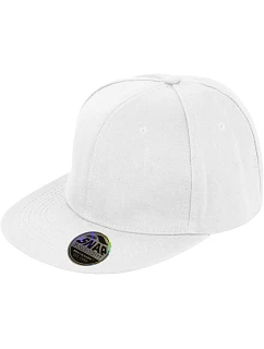 Result Headwear RC 083X 6-panelová čiapka s plochým šiltom 28.083X biela