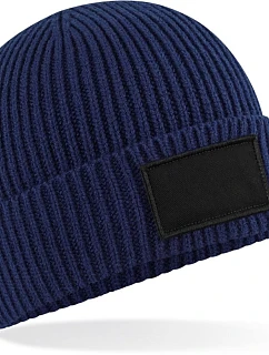 Beechfield B 442R Čiapka s nášivkou „Fashion“ 53.442R oxford navy/čierna