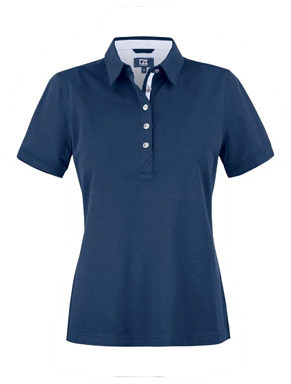 Cutter & Buck Advantage Premium Polo W Dámske piqué polo 68.4421 tmavomodrá Cutter & Buck Advantage Premium Polo W Dámske piqué polo 68.4421 tmavomodrá