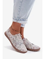 polobotky z přírodního semiše Multicolor model 22147696 - Boto
