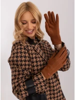 Rękawiczki AT RK model 19367774 jasny brązowy - FPrice