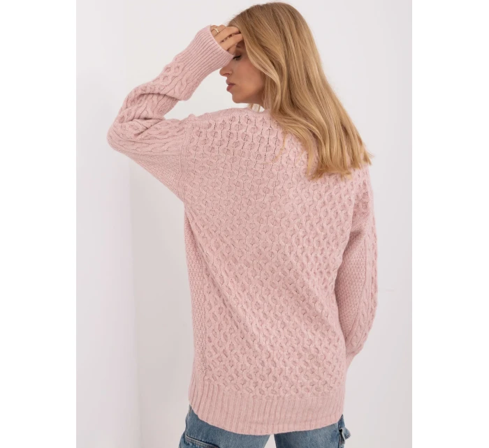 Sweter AT SW model 20463679 jasny różowy - FPrice