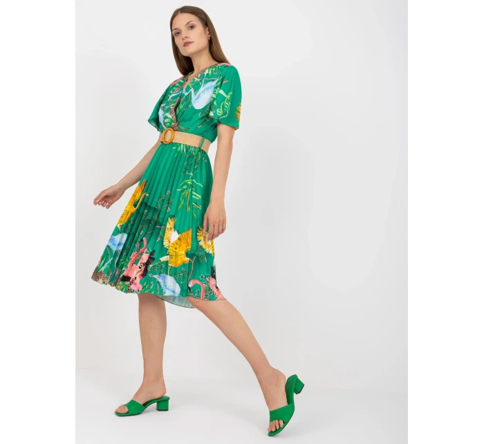 Šaty DHJ SK model 17445564 zelených - FPrice Šaty DHJ SK model 17445564 zelených - FPrice