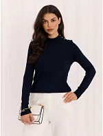 Sweter IR SW model 22400790 granatowy - FPrice Sweter IR SW model 22400790 granatowy - FPrice