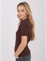 Jumper PM SW CV6679.32 tmavohnedý