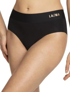 Dámské kalhotky BIKINI L-POL5009 02 Černá - Lama