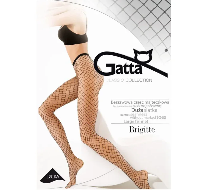 BRIGITTE - Dámske pančuchové nohavice kabaretky 05 - GATTA