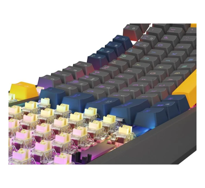 GENESIS Thor 230 TKL Herná USB QWERTY klávesnica česká modrá