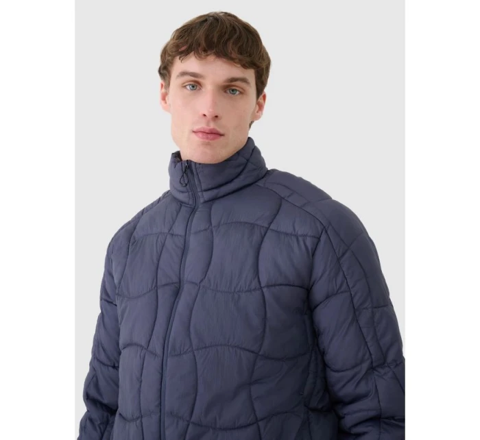 Pánská trekingová bunda model 21434041 s výplní Primaloft Silver - 4F Pánská trekingová bunda model 21434041 s výplní Primaloft Silver - 4F