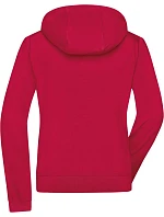 JN Dámská 2vrstvá softshellová bunda s kapucí 02. red/black model 22530545 - Daiber