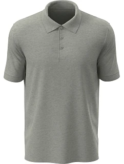 Lux Polo Pánské piqué polo grey heather model 22446950 - Stedman
