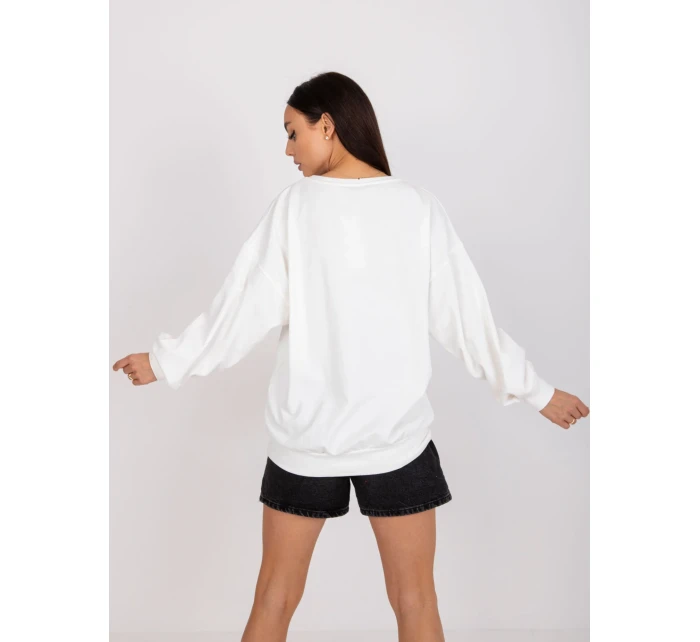 Mikina EM BL model 17240948 ecru - FPrice Mikina EM BL model 17240948 ecru - FPrice