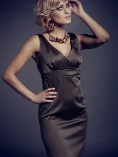 Šaty  51 Olive  model 18488284 - Figl