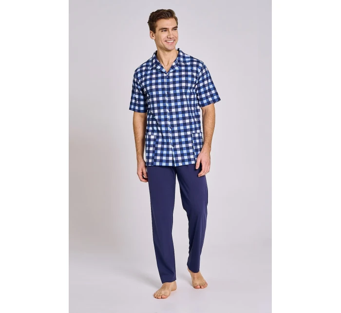 Taro Sammuel 3184 pánske pyžamo w/r 3XL-4XL Taro Sammuel 3184 pánske pyžamo w/r 3XL-4XL