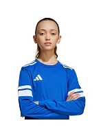 Adidas Squadra 25 detské tričko s dlhým rukávom modré JJ0046