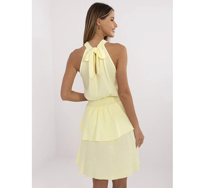 Šaty MI SK 92166.71P svetložltá