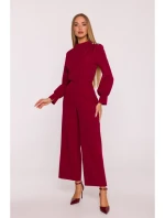 model 21296099 Kombinéza se stojáčkem bordó - Moe