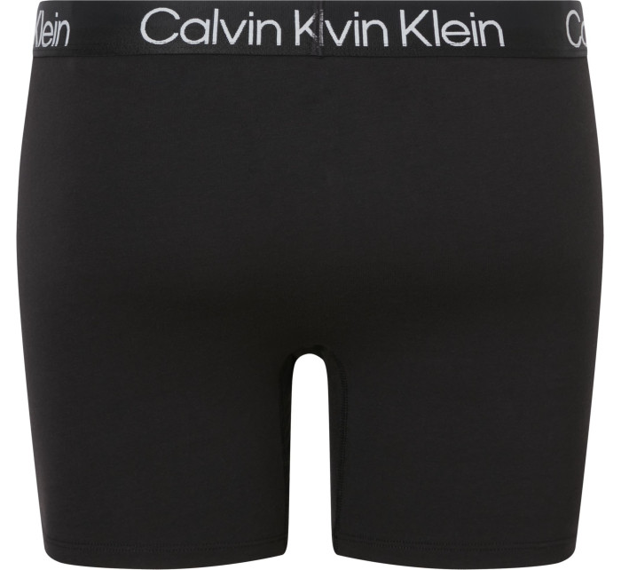 Pánske boxerky 3 Pack Boxer Briefs Modern Structure 000NB2971A7V1 čierna - Calvin Klein