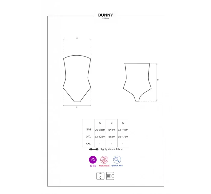 Úžasný kostým Bunny costume - Obsessive Úžasný kostým Bunny costume - Obsessive