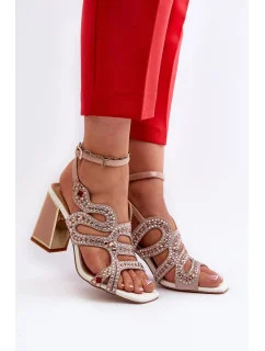 Sandály na podpatku  Step in style model 20985411 - SWEET SHOES