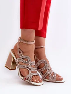 Sandály na podpatku  Step in style model 20985411 - SWEET SHOES