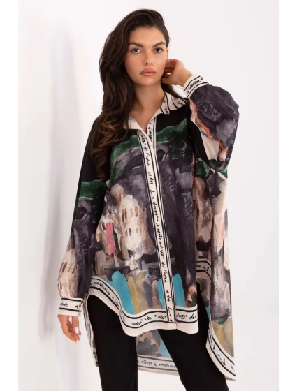 Košeľa s dlhým rukávom model 218397 Rue Paris