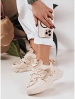 Dámske béžové tenisky EASYPACE FashionStreet ZY0640