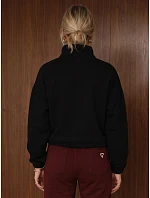 Bluza damska ocieplana ze stójką i czarna model 22554597 - FashionStreet