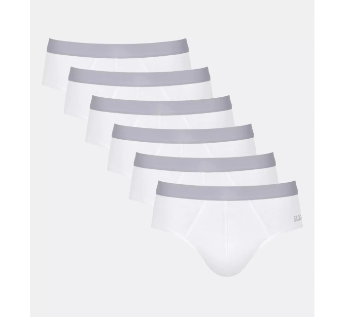 sloggi men GO ABC 2.0 Brief 6P - WHITE - SLOGGI WHITE - SLOGGI