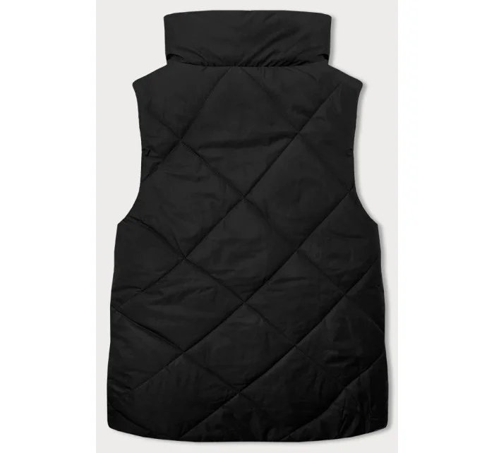 Oboustranná péřová dámská vesta v army barvě model 18823004 - J.STYLE Oboustranná péřová dámská vesta v army barvě model 18823004 - J.STYLE