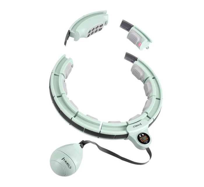 Hula Hop HMS HHM13 s magnetmi, závažím a zeleným počítadlom Hula Hop HMS HHM13 s magnetmi, závažím a zeleným počítadlom