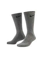 Nike Everyday Cush Crew 6 párov sivých ponožiek SX7666 064