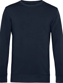 B&C Inspire Crew Neck_° Pánska mikina 01.U31B tmavomodrá