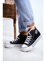 Trampki Damskie Big Star Czarne GG274012