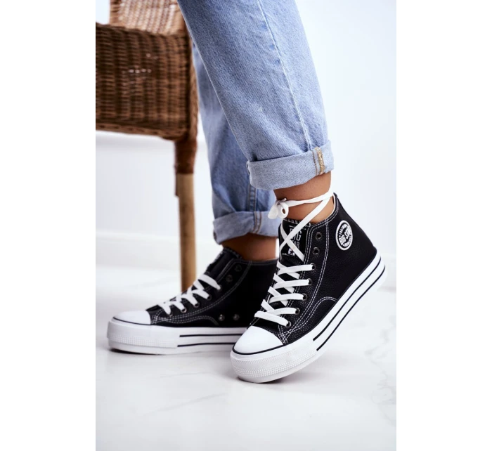 Trampki Damskie Big Star Czarne GG274012