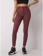 Nohavice EM SP F663.50P bordová