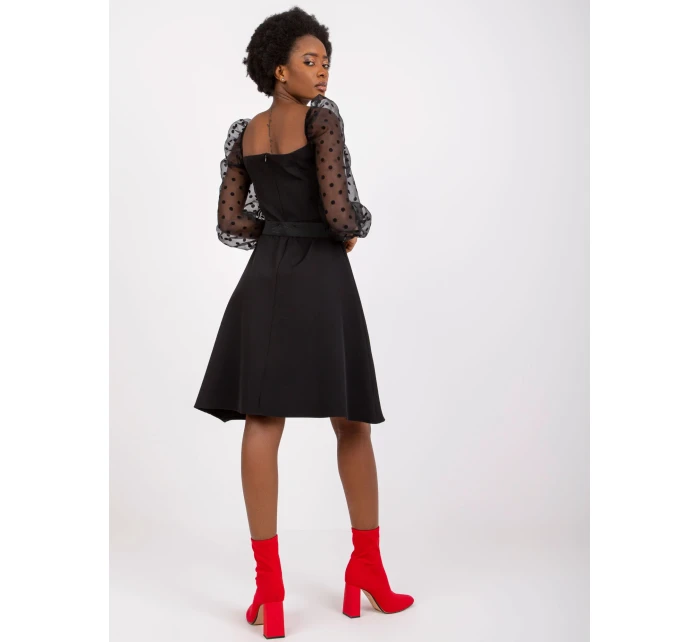 Šaty LK SK 508854.56 čierna