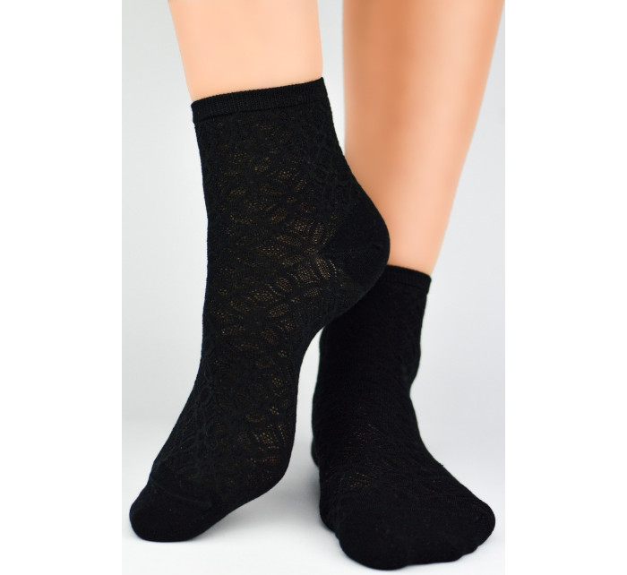 Dámske viskózové ponožky s hodvábom ST041