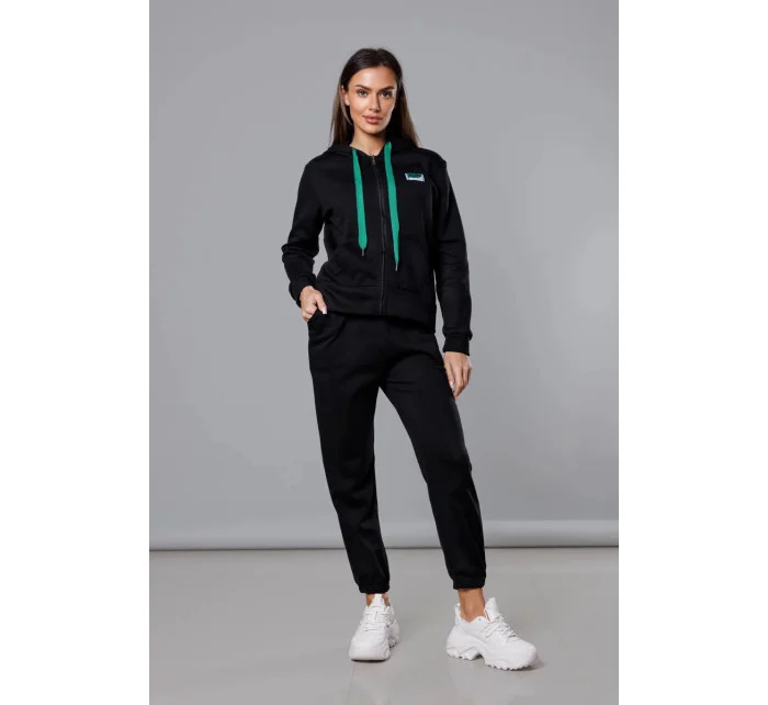 Černý dámský teplákový komplet model 18019172 - LUNA & MIELE