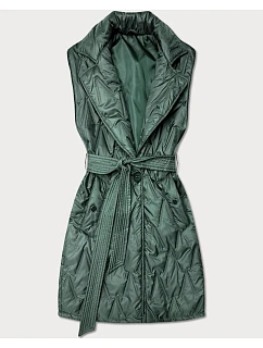 kamizelka z paskiem Goodlookin khaki model 22037910 - S'WEST