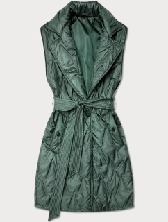 kamizelka z paskiem Goodlookin khaki model 22037910 - S'WEST