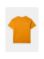 Pánske tričko oversize s potlačou 4F 4FRAW24TTSHM2578-70S