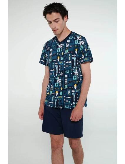 Vamp - Pyžamo s krátkymi rukávmi 20652 - Vamp